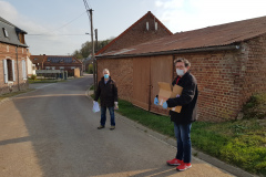 Distribution des chocolats de Pâques